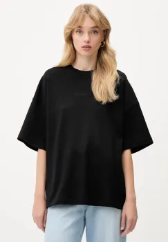 La Mania tricou din bumbac NAN culoarea bej, NAN imagine