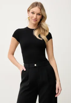 La Mania tricou femei, culoarea negru, FIRST.2 imagine