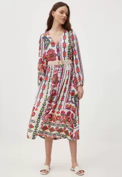 La Petite Francaise rochie RECUL midi, evazati imagine