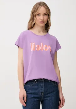 La Petite Francaise tricou din bumbac TYFANY femei, culoarea violet, TYFANY imagine
