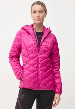 LA Sportiva geaca sport din puf Pinnacle Down culoarea roz, de tranzitie, M47411411 imagine