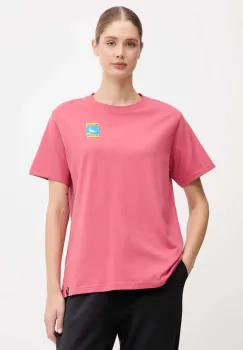 LA Sportiva tricou din bumbac Moon Climb culoarea roz, ZACT194 imagine