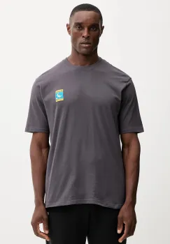 LA Sportiva tricou din bumbac Moon Patch culoarea gri, uni, ZACT231 imagine