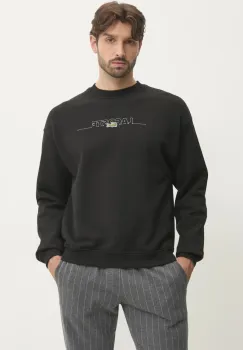Lacoste bluza barbati, culoarea negru, modelator, SH3878 imagine