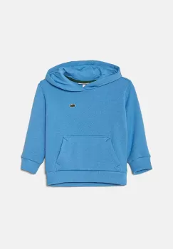 Lacoste bluza copii cu gluga, neted imagine