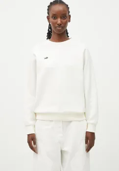 Lacoste bluza femei, culoarea bej, neted, SF8347 imagine
