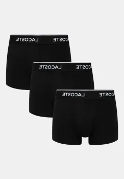 Lacoste boxeri 3-pack barbati, culoarea negru, 5H1300 imagine