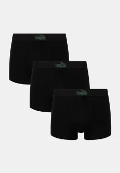 Lacoste boxeri 3-pack culoarea negru, 5H4962 imagine