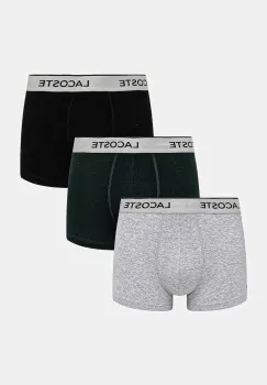 Lacoste boxeri 3-pack culoarea negru, 5H6428 imagine