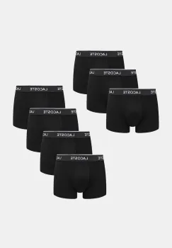 Lacoste boxeri 7-pack culoarea negru, 5H2385 imagine