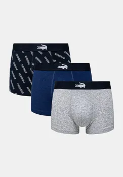Lacoste boxeri barbati bumbac cu elastan pachet de 3 imagine