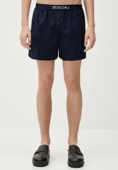 Lacoste boxeri de bumbac 3-pack culoarea bleumarin, 7H1283 imagine