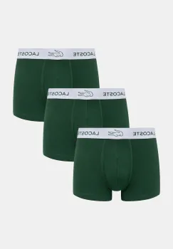 Lacoste boxeri pentru barbati, din bumbac cu elastan pachet de 3 imagine