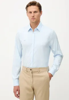 Lacoste camasa cu guler clasic, slim, CH5253 imagine