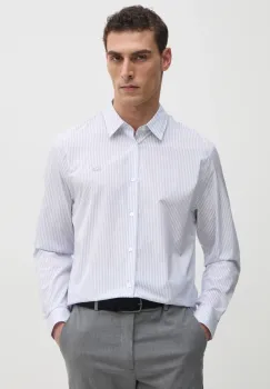 Lacoste camasa din bumbac barbati, cu guler clasic, regular, CH9087 imagine