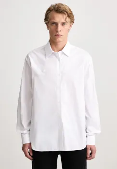 Lacoste  camasa oxford din bumbac imagine