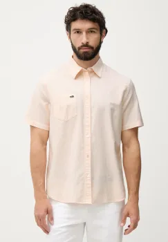 Lacoste camasa oxford pentru barbati, din bumbac imagine