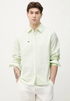 Lacoste camasa pentru barbati din bumbac imagine