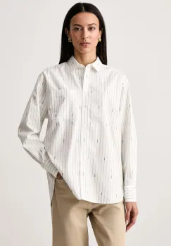 Lacoste  camasa pentru femei din bumbac imagine