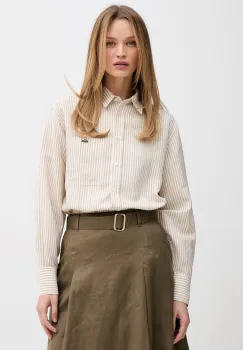 Lacoste camasa pentru femei, din in imagine