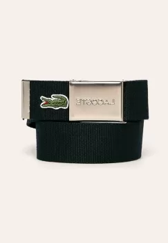 Lacoste curea barbati, culoarea albastru marin imagine