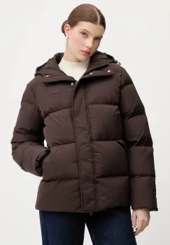 Lacoste geaca de puf culoarea maro, de iarna, BF2608 imagine