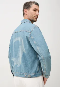 Lacoste geaca jeans de tranzitie, BH8982 imagine