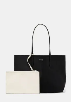 Lacoste geanta culoarea negru, NF2142AA imagine