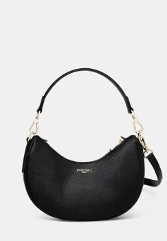 Lacoste geanta de piele culoarea negru, NF5101PH imagine