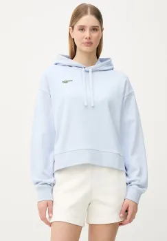 Lacoste Hanorac cu gluga pentru femei, cu bumbac imagine