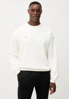 Lacoste hanorac de bumbac culoarea bej, uni, SH7745 imagine