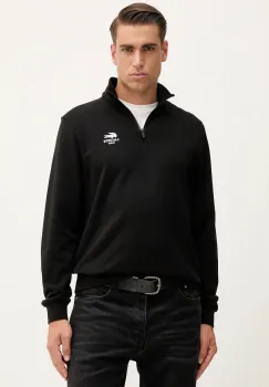 Lacoste hanorac de bumbac culoarea negru, cu imprimeu, SH2735 imagine