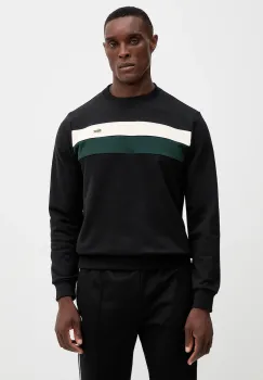 Lacoste hanorac de bumbac culoarea negru, uni, SH5498 imagine