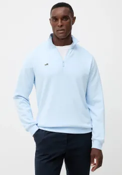 Lacoste hanorac de bumbac neted, SH9774 imagine