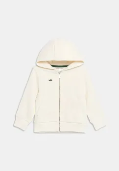 Lacoste hanorac de bumbac pentru copii culoarea negru, cu gluga, uni, SJ9723 imagine