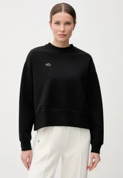 Lacoste hanorac oversized pentru femei cu bumbac imagine