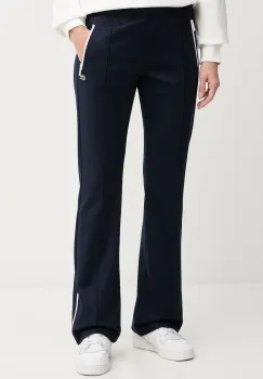 Lacoste pantaloni de trening culoarea bleumarin, uni, XF5253 imagine