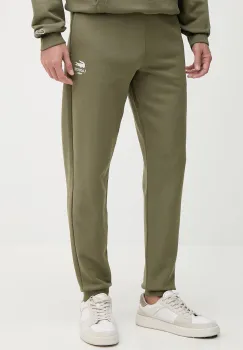 Lacoste pantaloni de trening din bumbac imagine