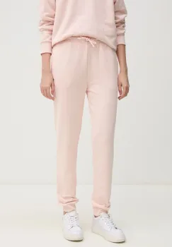 Lacoste pantaloni de trening femei, culoarea roz imagine