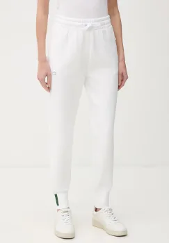 Lacoste pantaloni de trening pentru femei cu bumbac imagine
