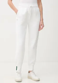 Lacoste pantaloni de trening pentru femei cu bumbac imagine
