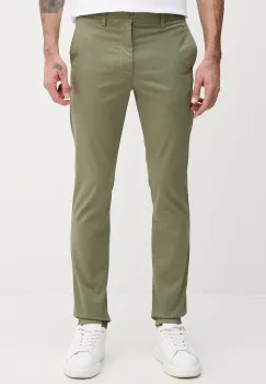 Lacoste pantaloni regular pentru barbati, din bumbac cu elastan imagine