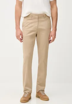 Lacoste pantaloni regular pentru barbati, din bumbac cu elastan imagine