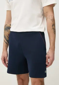 Lacoste pantaloni scurti barbati, culoarea albastru marin, GH8747 imagine