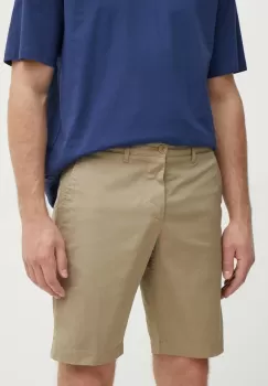Lacoste pantaloni scurti barbati, culoarea verde imagine
