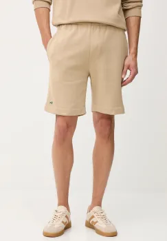 Lacoste pantaloni scurti culoarea verde imagine