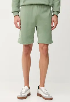 Lacoste pantaloni scurti culoarea verde imagine