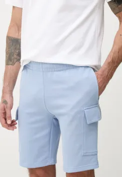 Lacoste pantaloni scurti de trening barbati din bumbac imagine