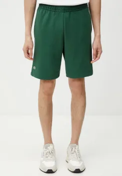 Lacoste pantaloni scurti de trening pentru barbati, din bumbac imagine