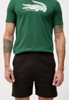 Lacoste pantaloni scurti de trening pentru barbati, din bumbac imagine